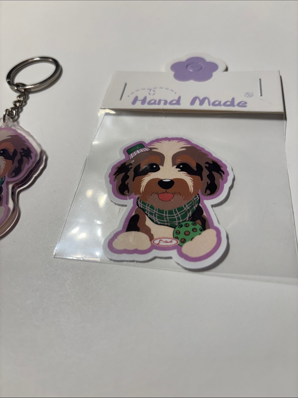Doodle Keychain & Sticker Set - Picture 4 of 6